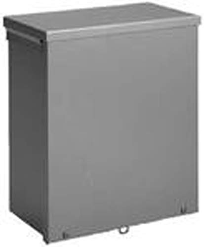 Hoffman A8R64 NEMA 3R Enclosure, Screw Cover, Galvanized, Paint Finish, 8" x 6" x 4"