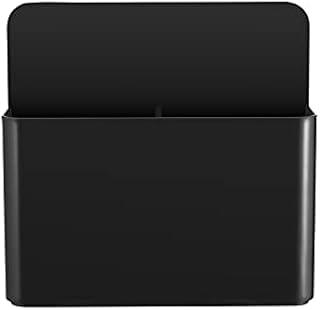 Strong Magnetic Dry Erase Marker Holder for Whiteboards/Fridge/Refrigerator/School, Magnetic Pen Holder Pen Organizer with Anisotropic Magnet Pad, Black