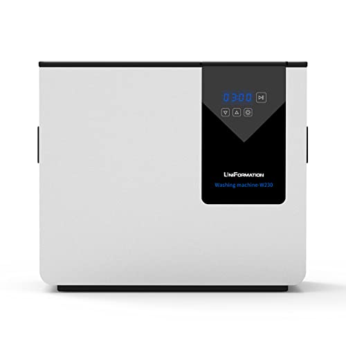 UniFormation Ultrasonic Cleaner W230 with Separate Washing Station for Large Resin 3D Prints, Smart Touch Screen Fits for LCD/DLP/SLA GKtwo 3D Printed Models (Uniformation Ultrasonic Cleaner W230)