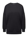 Mavi Damen Pullover Sweatshirt, Schwarz, X-Klein