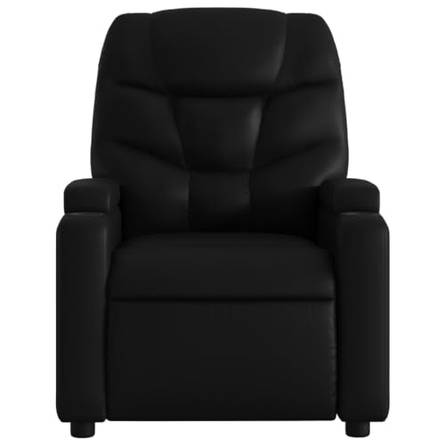 HEFZGDB Electric Stand up Massage Recliner Chair Black Faux LeatherLounge Chair Comfy Chair Living Room Chair Suitable for Decks, Living Rooms, and patios. - Image 7
