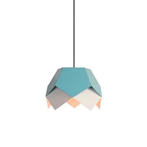 Lustre créatif de personnalité en fer forgé noir au style irrégulier