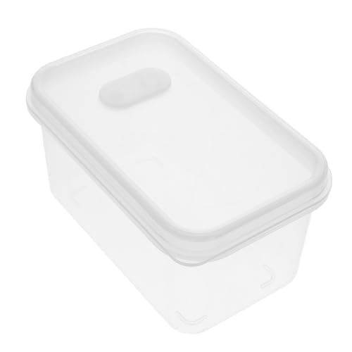 Ciieeo Contenitore Trasparente per Alimenti con Coperchio Ermetico per Snack Pranzi al Sacco e Conservazione di Frutta e Verdura nel Frigorifero Porta Pranzo Facile da Trasportare