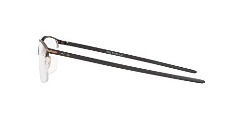 Image of Oakley mens Ox5140 Tie Bar 0.5 Rectangular Prescription Eyeglass Frames