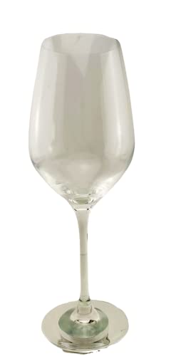 Copa de vino Grande Cuvee con grabado individual, vino blanco seco, cristal burdeos, color burdeos