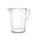Lacor - 67214 - Caraffa graduata, misurino, misuratore dei liquidi, acciaio inox, senza BPA, 20 cm, 5 l