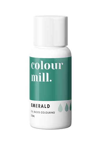 Colour Mill Next Generation Lebensmittelfarbe Öl Basis (Emerald Grün 20ml) Cover