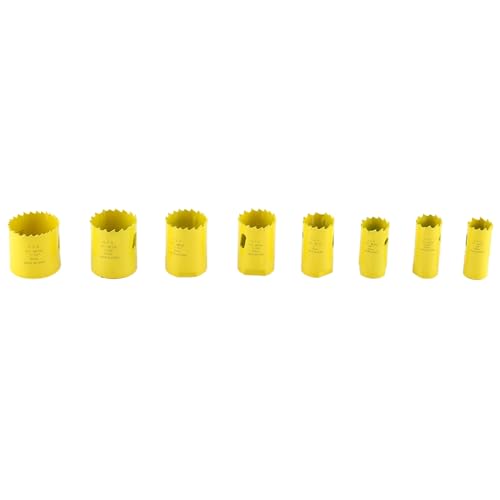 Kit de sierras de copa 19 piezas para metal acero miniatura 6