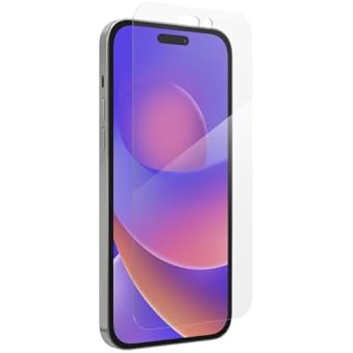 ZAGG Glass Elite Screen Protector for Apple iPhone 14 Pro Max - 5X Shatter Protection, Anti-Fingerprint Technology, InvisibleShield, Easy to Install