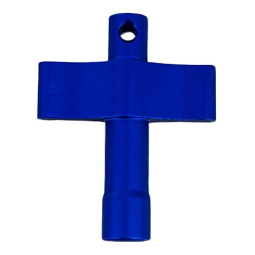 Wmqbjta Drum Tuner Tool with Universal Fit for Percussion, blue