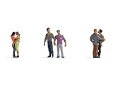 ✅ VIELSEITIGE ANWENDUNG: Diese Miniaturfiguren bringen Diversität und Realismus auf Ihre Modellbauanlage.