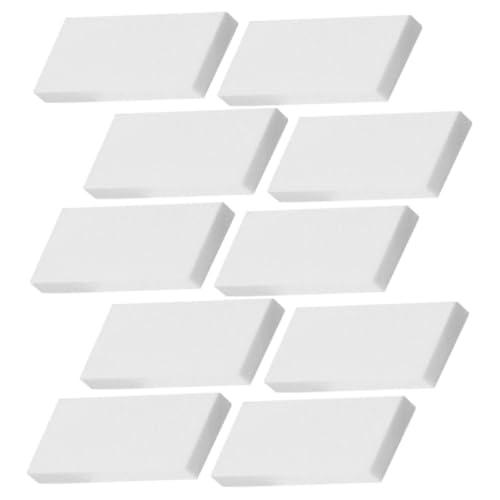 NULYLU 10pcs Bovine Bone Material Guitar Men Unique Electric Guitar Nut Bone Nut Acoustic Guitar Bone Nut Blank Guitar Accessories Guitar Bone Blanks Guitar Bone Bridge Nut