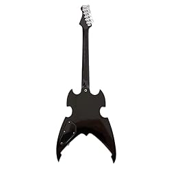 Paul Stanley (bisous) : Silvertone Apocalypse Pro – Réplique de guitare miniature – Cadeaux musicaux – Échelle 1/4 faite… - Les Beatles, Paul McCartney, John Lennon, RIngo Starr, George Harrison Paul Stanley (bisous) : Silvertone Apocalypse Pro – Réplique de guitare miniature – Cadeaux musicaux – Échelle 1/4 faite… – Image 3