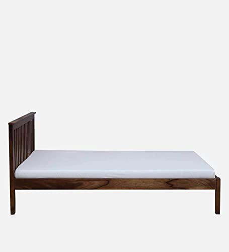 Image of Solid Sheesham Wood King Size Bed 4 (Provincial Teak Finish)
