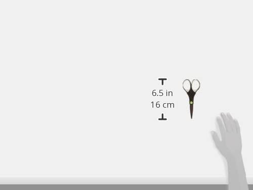 3M Scotch Precision Ultra Edge Titanium Non-Stick Scissors, Multi-Colour, 1.27 x 6.68 x 20.62 cm