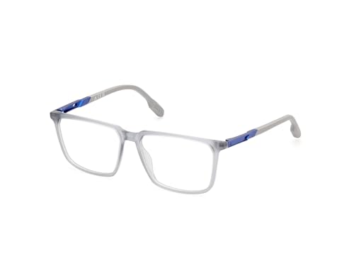Gafas adidas SPORT Sp5071 Gris de 55mm, Montura de Alta Resistencia para Hombre