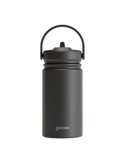Gocase Garrafa Térmica Mini Preta 350ml