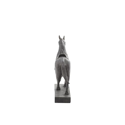 Deco 79 44679 Polystone Horse Decorative Sculpture Home Decor Statue thumb #2