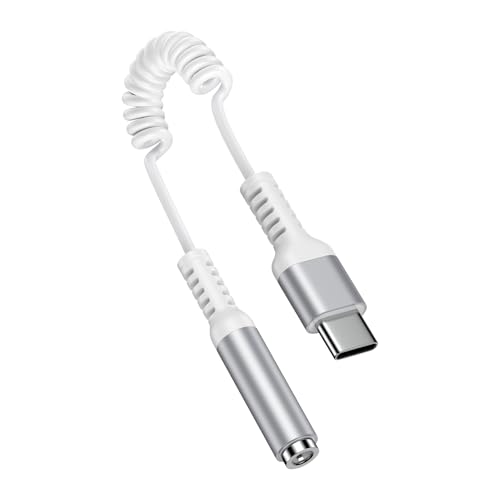 BIOONIS USB-C �� 3.5 mm �I�[�f�B�I�A�_�v�^ Type-C 3.5mm �C���z���ϊ��A�_�v�^�[ �R�C�����L�k���R �n�C���]�Ή� �ʘb/���ʒ��߃C���z���W���b�Nusb-c�C���z���ϊ��P�[�u�� 3.5mm �ϊ�iPhone17/16/15/