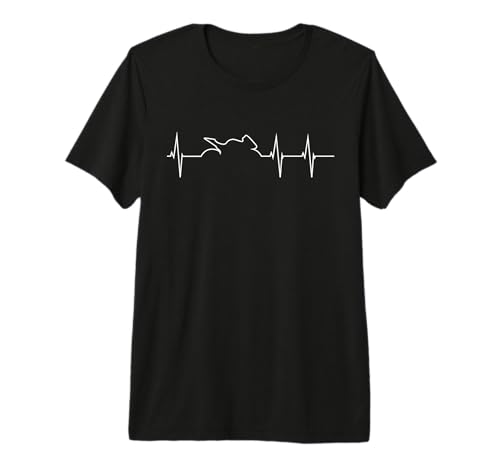 Sport Motorcycle Heartbeat T-Shirt