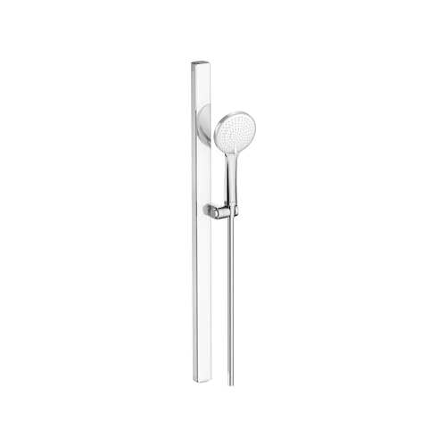 Set de douche Duravit barre 810mm douchette 3 jets chrome