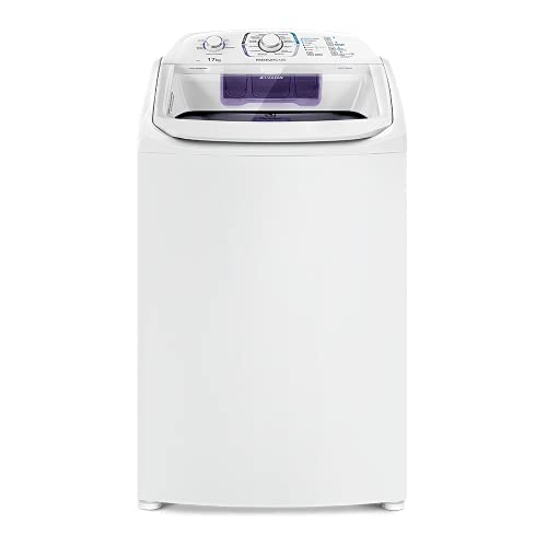 Lavadora Turbo Electrolux LPR17 Branca com Capacidade Premium 17kg e Cesto Inox - 110V