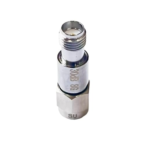 Atenuador fijo coaxial SMA 30DB CC-8 GHz para reducir potencia en laboratorio RF