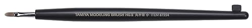 Tamiya 87224 Tamiya Modeling Brush HG II Rounded Flat Brush (Small)