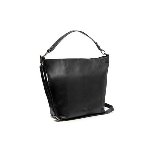 Sac à épaule bandoulière Zira Shoulderbag cuir noir pour femme active