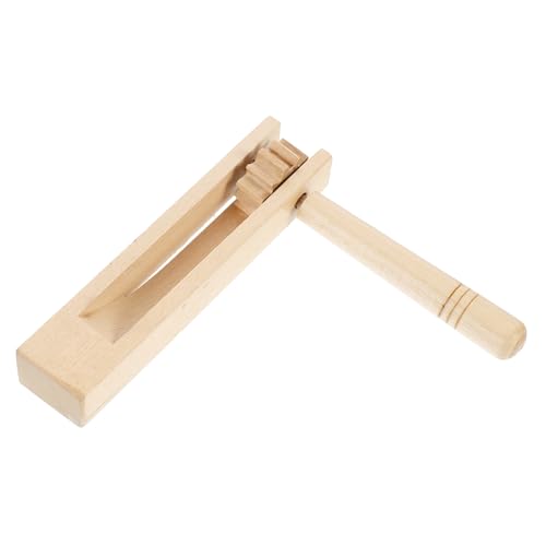 SWOOMEY Crécelles à Cliquet Bois Traditionnel pour Garçon Fille Jouets Éducatifs Percussions à Main Jouet Musical