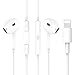 Auriculares con Cable para iPhone , Auriculares In-Ear Lightning con Micrófono y Control de Volumen, Sonido Estéreo HiFi Antirruido, Compatibles con iPhone 14/14 Pro/13/12/11/XR/XS/X/8/7/SE iOS