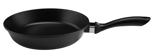 Elo 1552026 PoĂȘle Ă Frire 20 cm Anti-adhĂ©sive sans PFAS, PoĂȘle de Cuisine, Convient Ă Tous Types de Feux, Aluminium, Gris, Noir, 20cm
