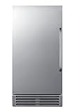 Summit 15" Clear Ice Maker, 50 lb. Production Capacity, Energy Star, Stainless Steel- BIM44GCSS