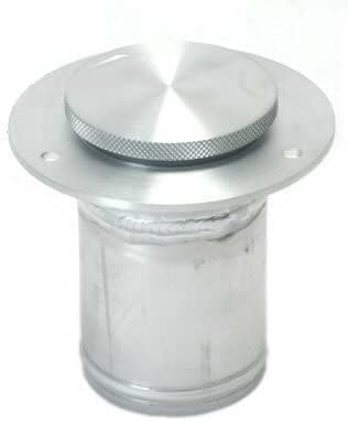 Machine Finish Low Profile Remote Filler Neck For 2.5 Inch Fuel Hose