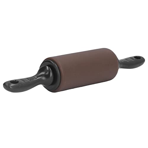 Cómodo para Sostener el Rodillo, el Exquisito Rodillo de Masa de Mano Obra para la Cocina, la Tienda Postres, Abdominio+silicona, No Palo, Fácil Usar