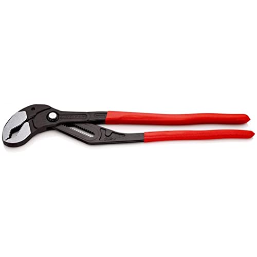 Knipex Cobra® XXL Pince multiprise et clé serre-tubes grise atramentisée, gainées en plastique 560 mm 87 01 560