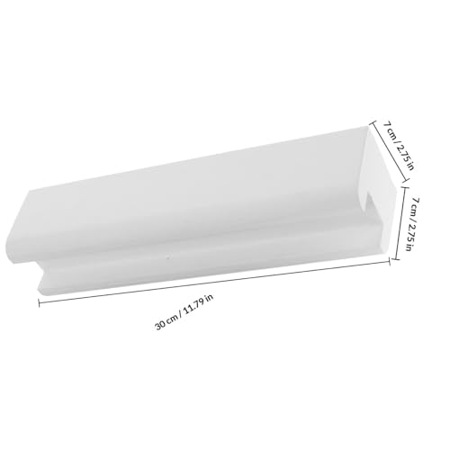 Support Sol Miroir Bois Blanc Idéal pour Bureau et Restaurant - 3