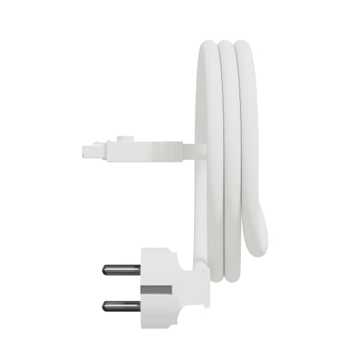 Câble plat blanc 10m x 1,5mm Conex pour installations électriques discrètes - 3