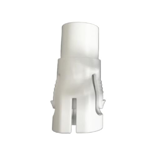 Brfveob CPAPホースジャック チューブ 吸引器部品 消耗品 接続口 PVC素材 (乳白色)
