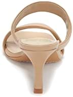 Vince Camuto Women's Footwear Women's Aslee Square Toe Dress Sandal Heeled, Tortilla, 8 | Image 2