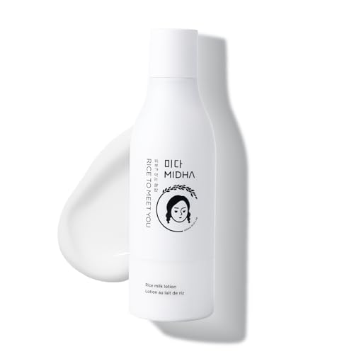 MIDHA Rice Milk Lotion 6.76fl.oz/200ml with rice extrawct and rice water