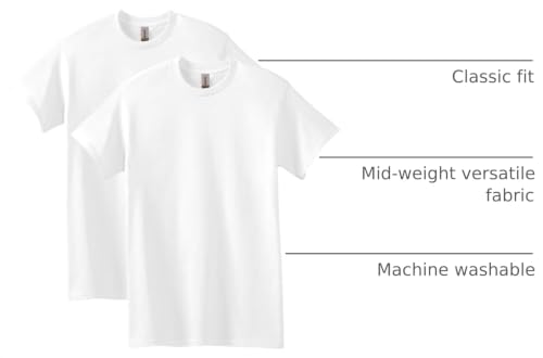 Image of Gildan Adult Heavy Cotton T-Shirt, Style G5000
