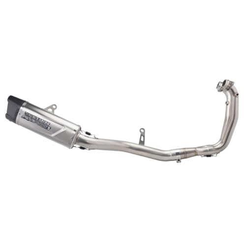 Collecteur échappement RS660 rouille résolue avec ce tube avant inox 60mm modifié pour moto