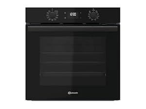 Bauknecht BBA285HU0K Einbau-Backofen/A+/ 71 L XXL-Garraum/PowerHeißluft/Maxi Cooking/Mulit-Level-Kochen, schwarz