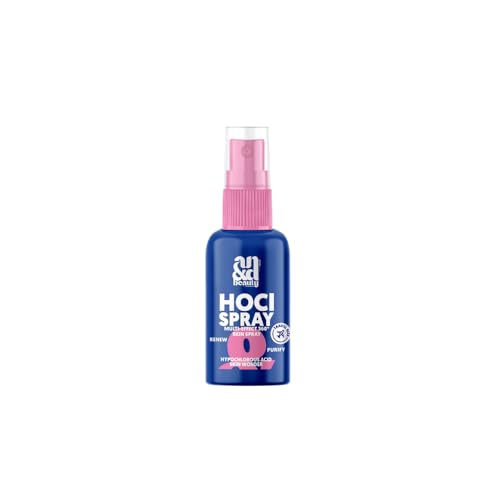 ANDbeauty HOCl mini Gesichtsspray – beruhigender Skin Toner mit hypochloriger Säure – erfrischendes & feuchtigkeitsspendendes Gesichtswasser für sensible Haut – alkoholfrei – 30ml