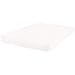 Queen Fitted Sheet Only 100% Brushed Microfiber 21" Extra Deep Pocket (White, Solid)