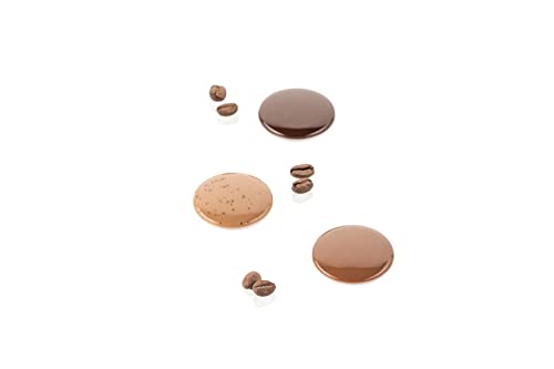 Silikomart - CH027 - DEGUSTA01 P - TRITAN Mould N.15 diameter 35 H 5 MM, Braun