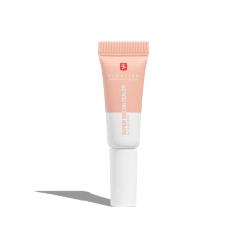 Erborian - Super BB CONCEALER - High coverage concealer enriched with Niacinamide and SPF 25 - Moisturizing eye corrector, natural finish - Korean Cosmetic - Clear 3 ml