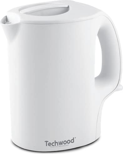 Bouilloire Electrique 1L, 1 Liter, Blanc TB-1101 TECHWOOD