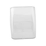 Transparente PC-Türklingelabdeckung für den Außenbereich, wetterfester Regenschutzschild mit multifunktionalem Aufbewahrungsdesign, klares Gehäuse für Smart Doorbell Zubehör